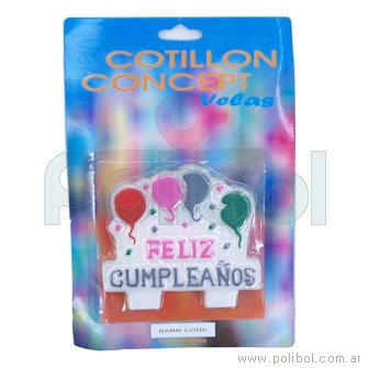 Vela Feliz Cumpleaños