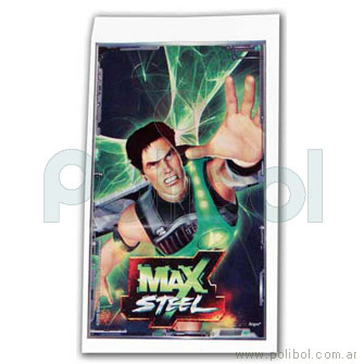 Mantel plástico Max Steel