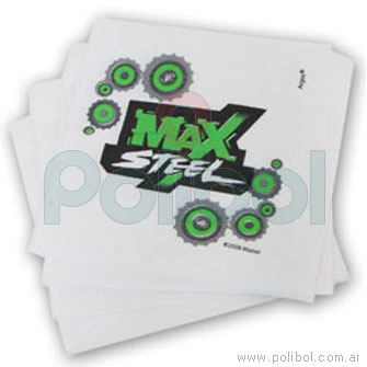 Servilletas de cotillón Max Steel