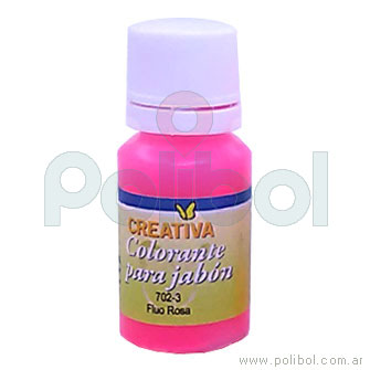 Colorante para jabón rosa fluo 15 cc.