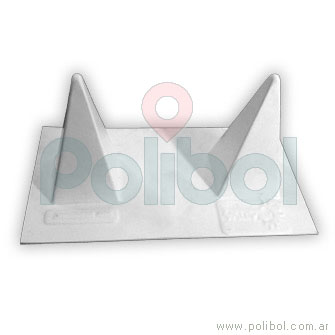 Molde plástico de piramide x 2