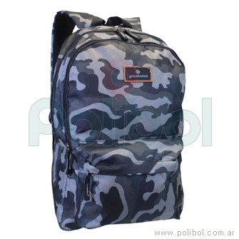 Mochila espalda camuflada 45