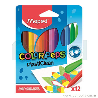 PlastiClean Color'peps x 12