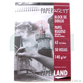 Block de dibujo profesional A3 50 hojas