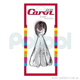 Cucharas de té de acero