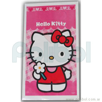 Bolsas plásticas de cotillón Hello Kitty