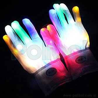 Guantes luminosos