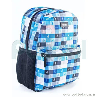 Mochila espalda Fortnite Bailes Azul