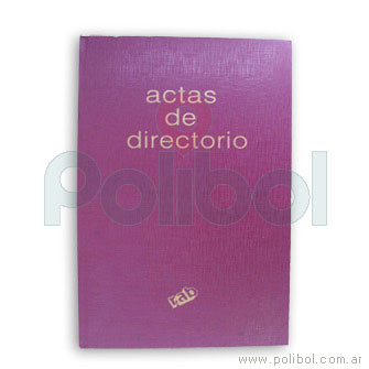 Actas de directorio 2 manos