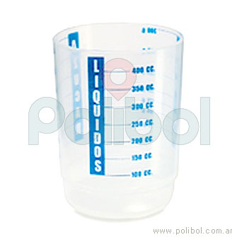 Vaso medidor de 1/2 litro
