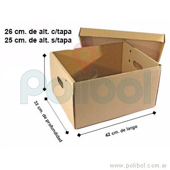 Caja archivo reforzada