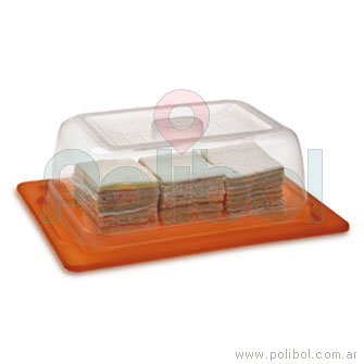 Campana rectangular 23 x 32 cm.