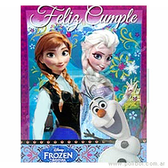 Afiche de Frozen para puerta