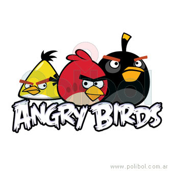 Caja para caramelos Angry birds