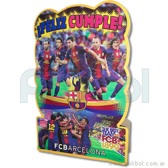 Piñata de cartón FC Barcelona