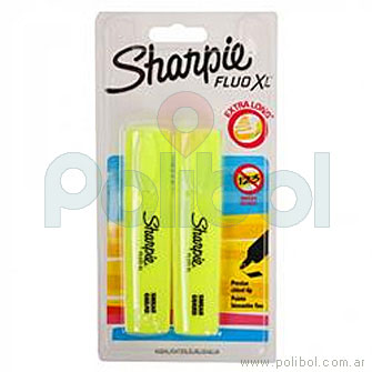 Resaltador Blade amarillo fluo x2