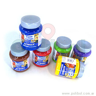 Pintura para tela negro de 250 cc.