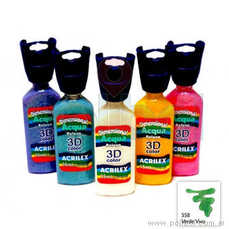 Dimensional 3D acqua verde vivo 35 ml.