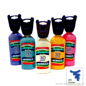 Dimensional 3D acqua azul 35 ml.