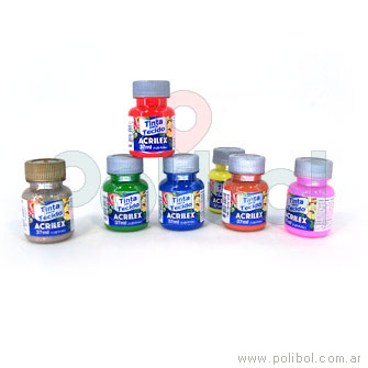 Pintura para tela color amarillo piel 37 ml.