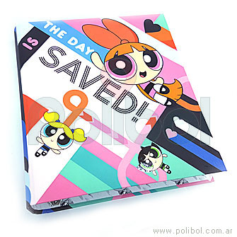Carpeta 3x40 Chicas Super Poderosas