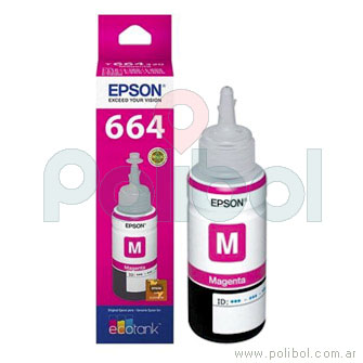 Botella de tinta 664 Magenta