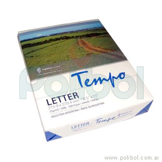 Resma Carta 75gr x 500 hojas