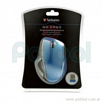 Mouse Inalambrico Ergo azul