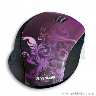 Mouse inalambrico Design Violeta