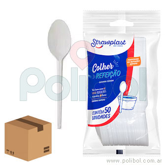 Cuchara blanca x 1000