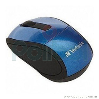 Mouse inalámbrico Nano azul