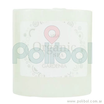 Vela Cilindro Gardenia