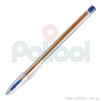 Bolígrafo ultrafino azul