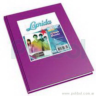 Cuaderno forro Violeta