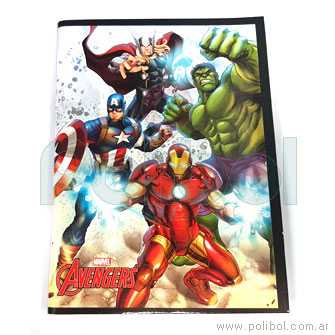 Cuaderno Avengers