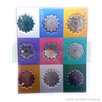 Carpeta N3 Mandalas Metalizadas