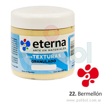 Textura granulado Bermellón