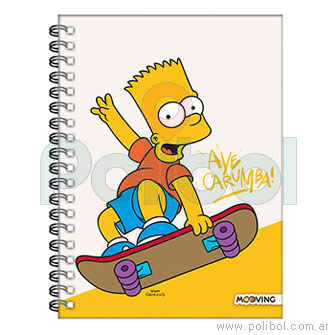 Cuaderno 16x21 Simpsons