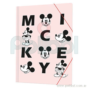 Carpeta 3 solapas Mickey