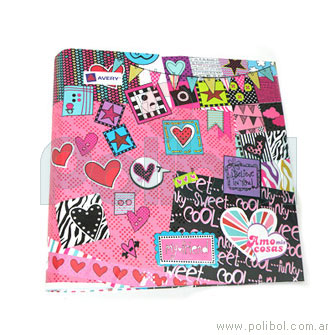 Carpeta 3x40 patch love