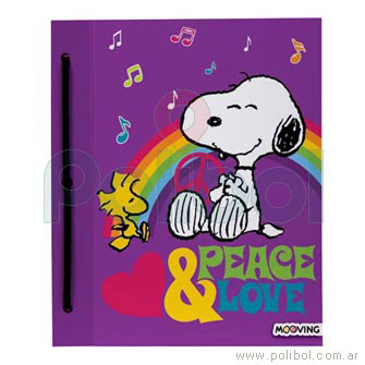Carpeta escolar N3 Snoopy