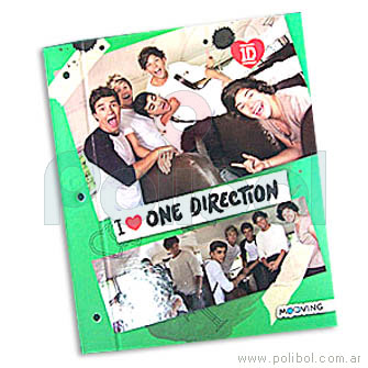Carpeta escolar n3 One Direction