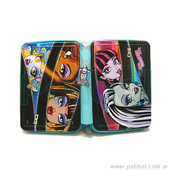 Canopla de lata de 3 pisos Monster High