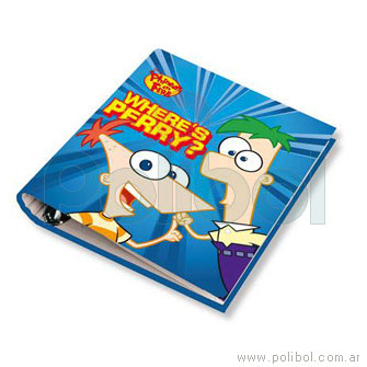 Carpeta 3x40 Phineas y Ferb