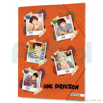 Carpeta Oficio de 3 solapas One Direction