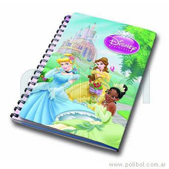 Cuaderno de actividades de 36 hojas Princesas
