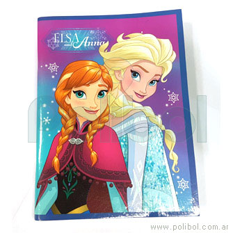 Cuaderno 16x21 Frozen