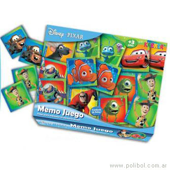 Memo juego Disney Pixar