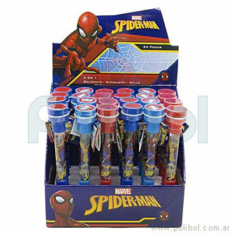 Bolígrafo burbujero Spiderman