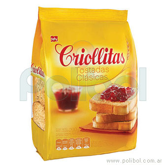 Criollitas Tostadas clásicas